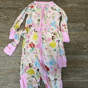 Little Sleepies - Disney Princess (3-6 mo)